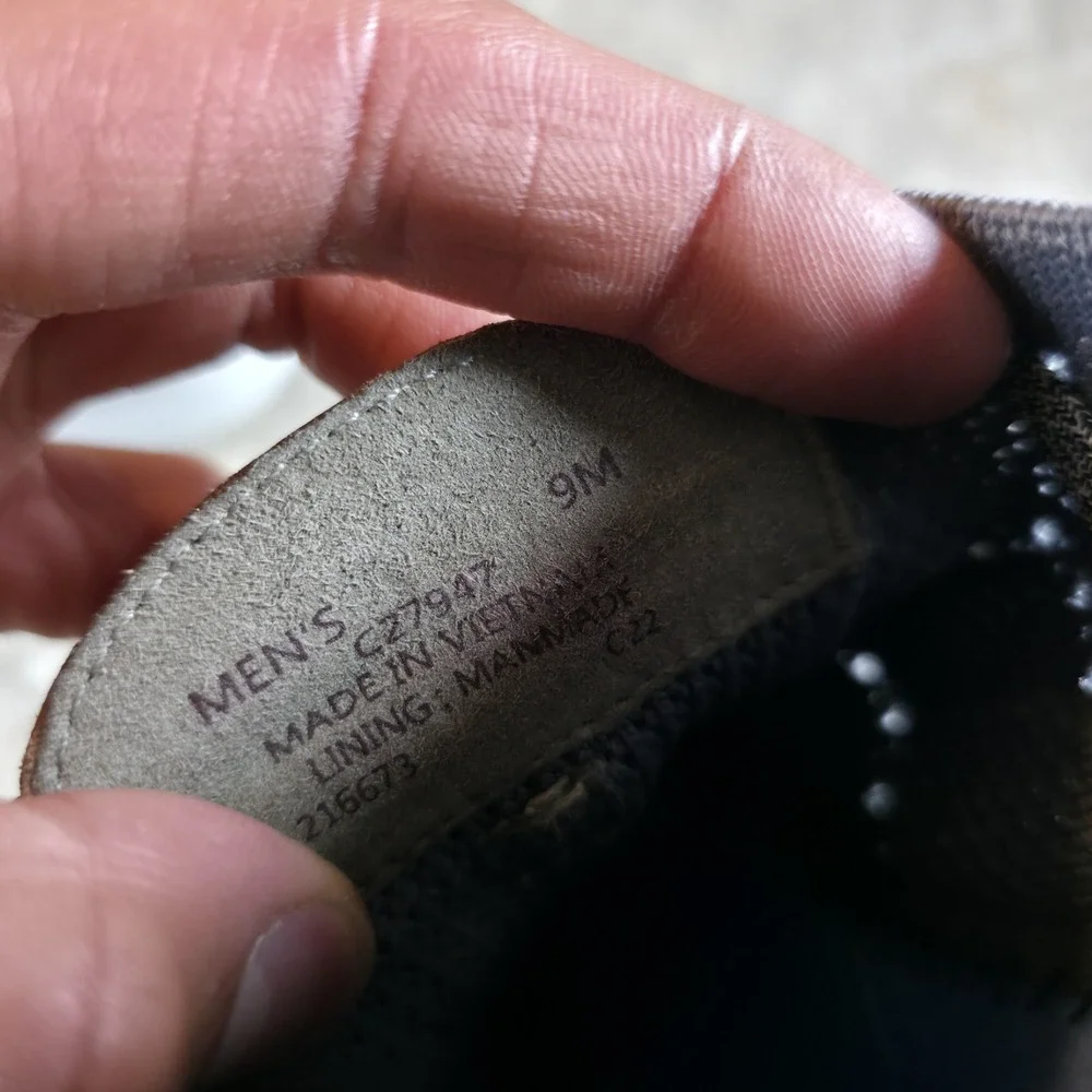 Cole Haan 2.Zerogrand Stitchlite Mens Size 9 M‎ Gray Wingtip Oxford Shoes C27947